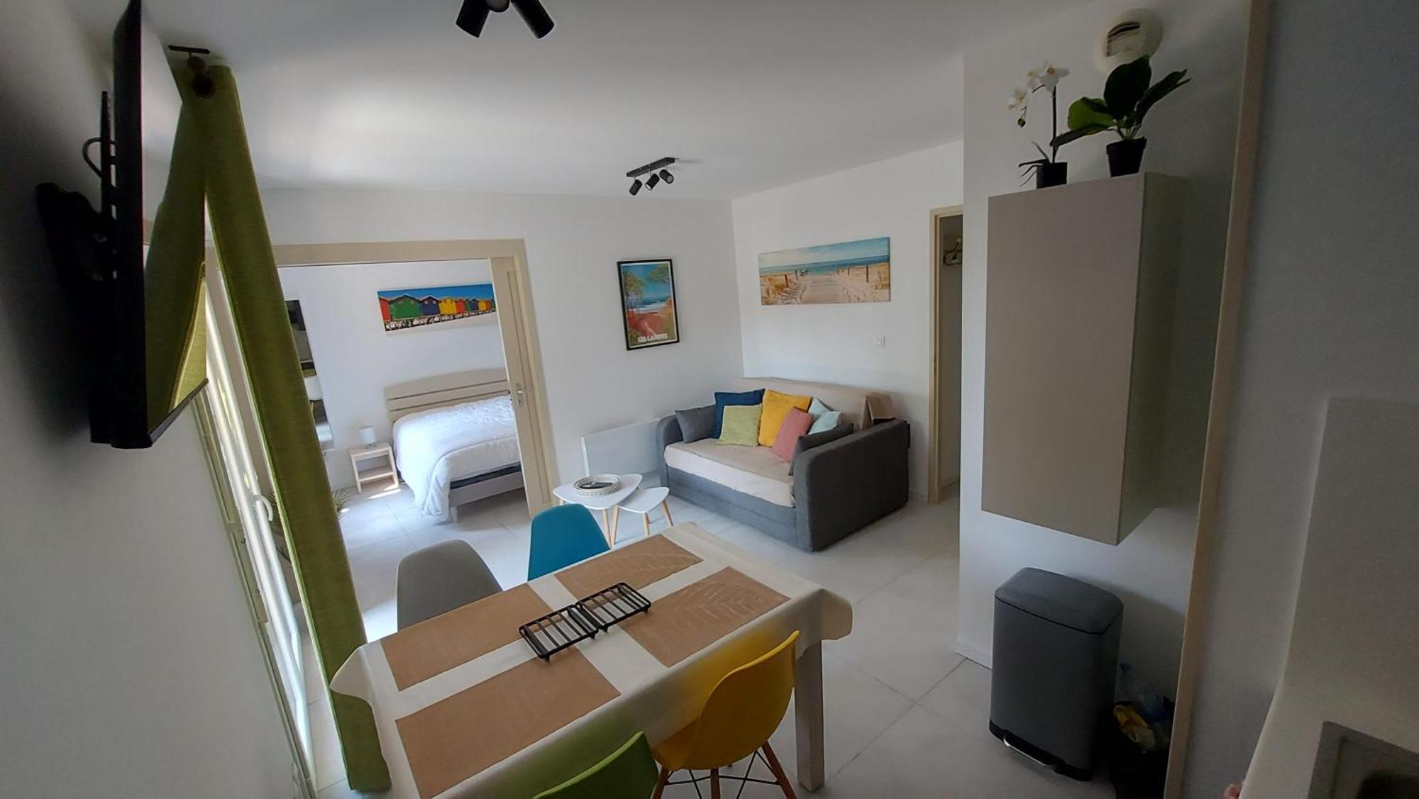 T2, 50M Du Lac, Piscine, Wifi, Jardin Terrasse Sans Vis-A-Vis, 1 A 4 Pers Aureilhan  Luaran gambar